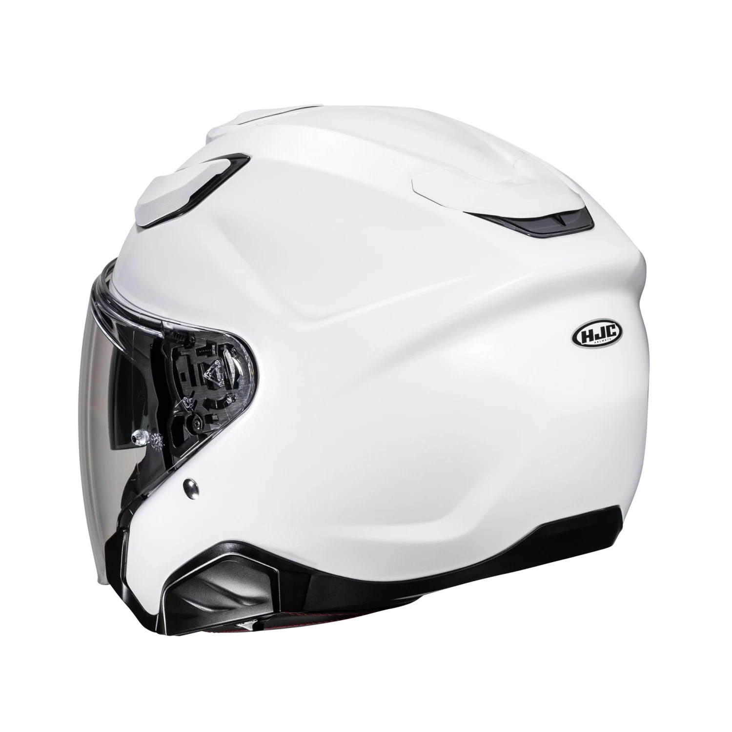 HJC F31 Plain Helmet – Pearl White 5 HJC F31 Plain Helmet – Pearl White - Image 3