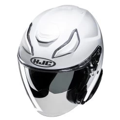 HJC F31 Plain Helmet – Pearl White 11 HJC F31 Plain Helmet – Pearl White -Motorcycle Riding Equipment HJC F31 Plain Motorcycle Helmet Pearl White 4
