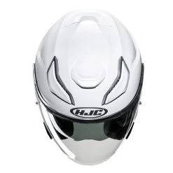 HJC F31 Plain Helmet – Pearl White 12 HJC F31 Plain Helmet – Pearl White -Motorcycle Riding Equipment HJC F31 Plain Motorcycle Helmet Pearl White 5