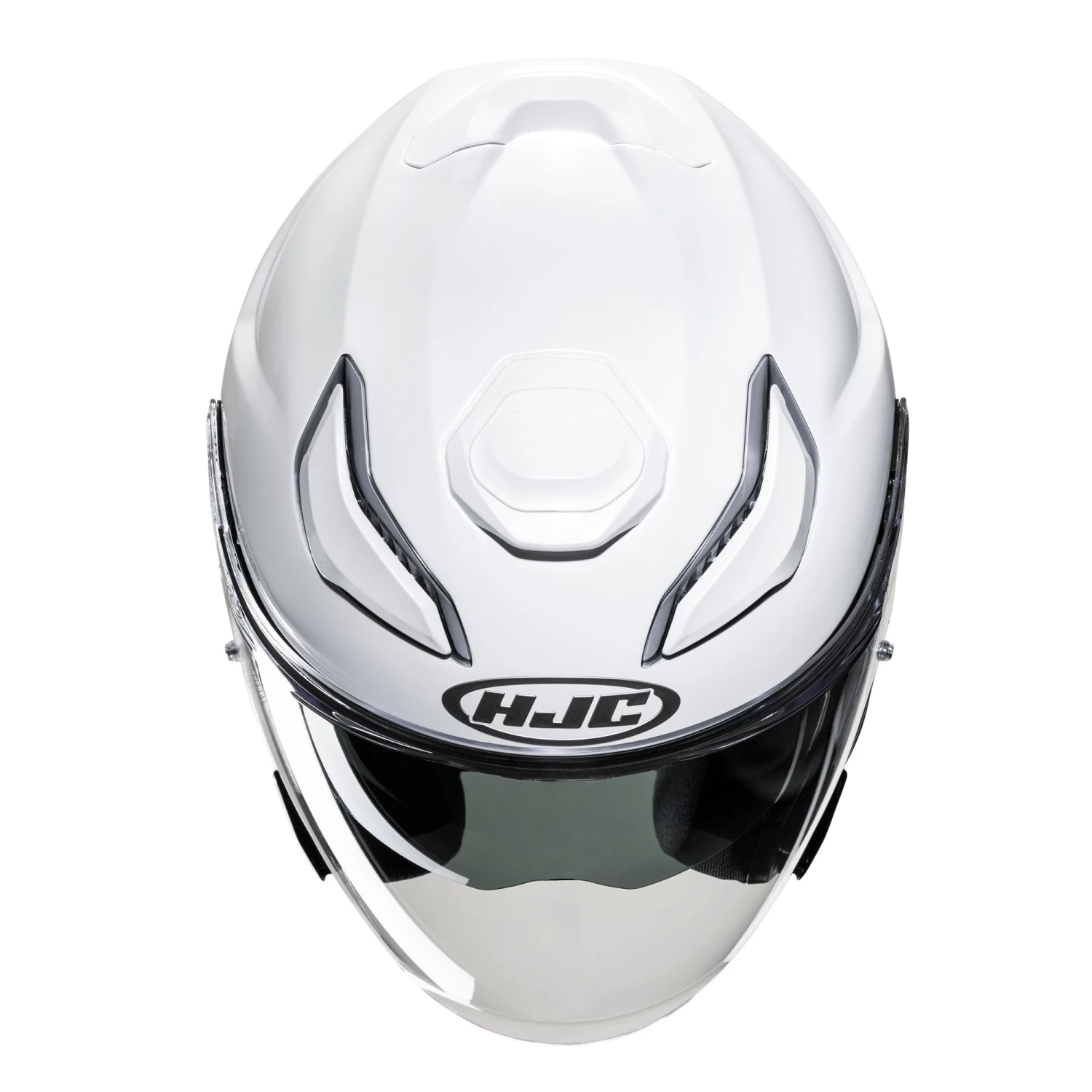 HJC F31 Plain Helmet – Pearl White 7 HJC F31 Plain Helmet – Pearl White - Image 5