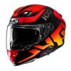 HJC F71 Bard Helmet – Red -Motorcycle Riding Equipment HJC F71 Bard Motorcycle Helmet Red 1