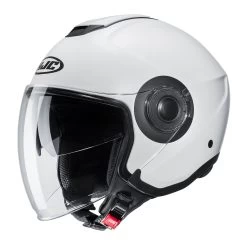 HJC I40N Plain Helmet – White