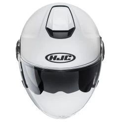 HJC I40N Plain Helmet – White -Motorcycle Riding Equipment HJC I40N Plain Motorcycle Helmet White 4