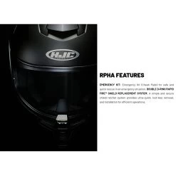 HJC RPHA 1 Ben Spies Replica Helmet 27 HJC RPHA 1 Ben Spies Replica Helmet -Motorcycle Riding Equipment HJC RPHA 1 Motorcycle Helmet Features 6