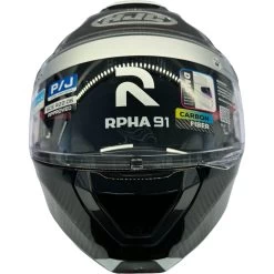 HJC RPHA 91 Carbon Noela Helmet – Black -Motorcycle Riding Equipment HJC RPHA 91 Carbon Noela Motorcycle Helmet Black 8