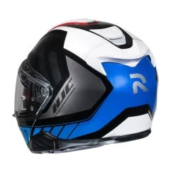HJC RPHA 91 Rafino Helmet – White/Red/Blue -Motorcycle Riding Equipment HJC RPHA 91 Rafino Motorcycle Helmet White Red Blue 3