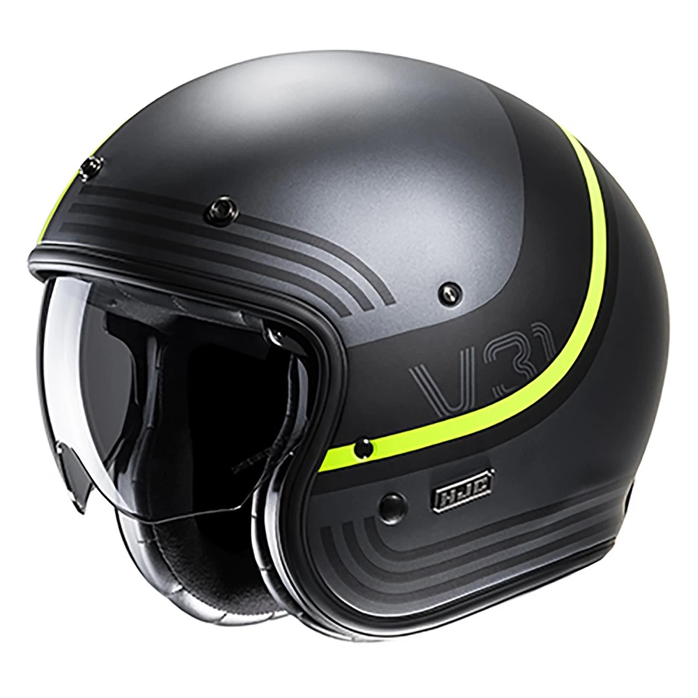 HJC V31 Byron Helmet – Yellow 3 HJC V31 Byron Helmet – Yellow