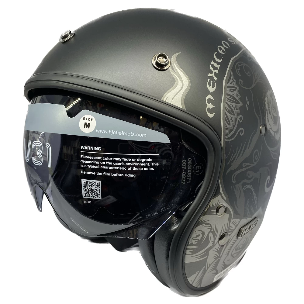 HJC V31 Desto Helmet – Black 4 HJC V31 Desto Helmet – Black - Image 2