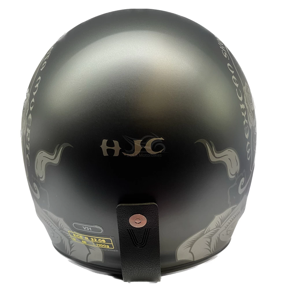HJC V31 Desto Helmet – Black 9 HJC V31 Desto Helmet – Black - Image 7