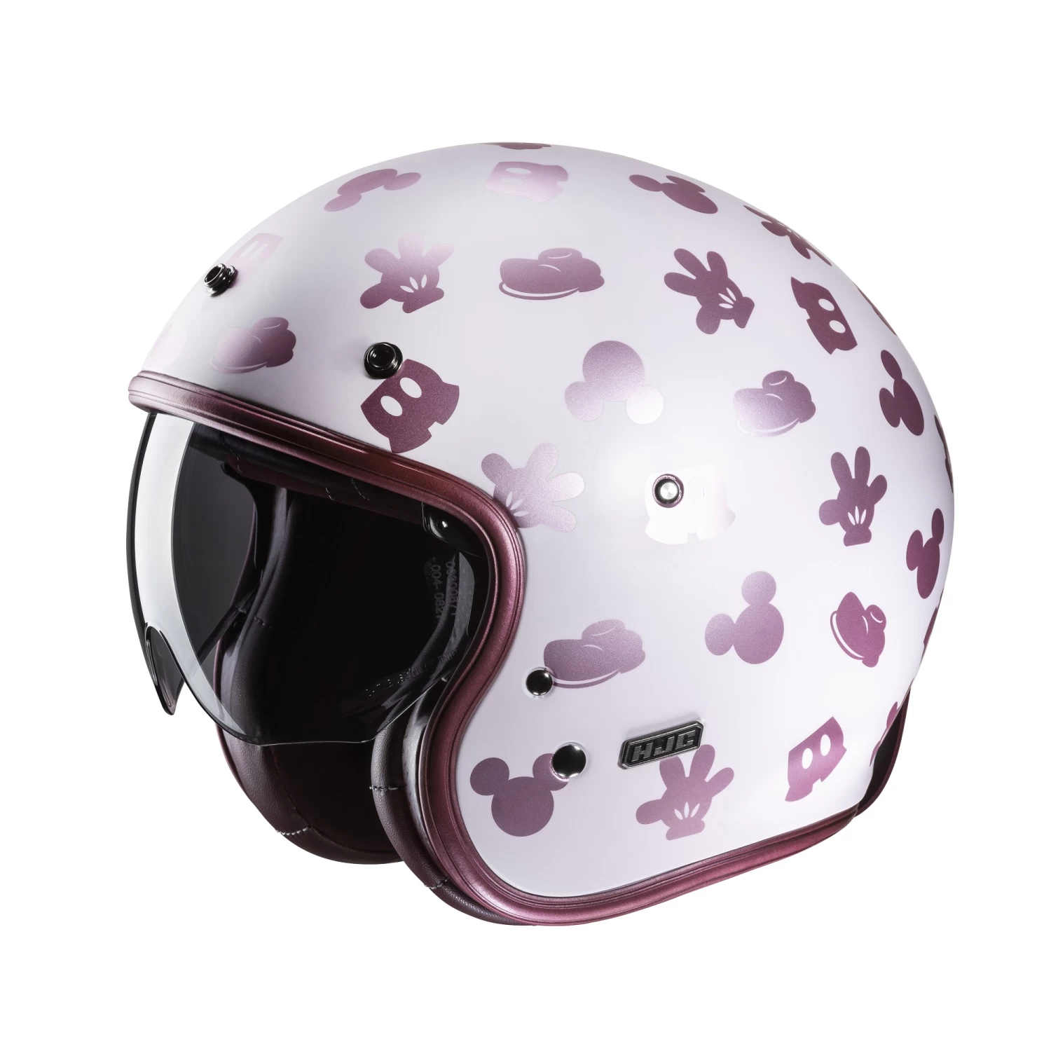 HJC V31 Disney Mickey Mouse Helmet – Pink 5 HJC V31 Disney Mickey Mouse Helmet – Pink - Image 3