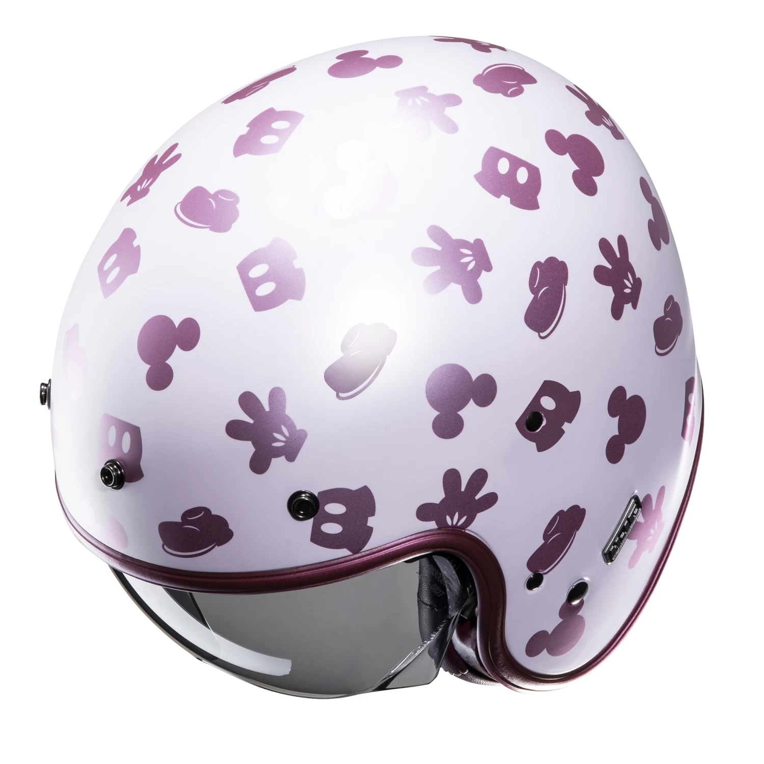 HJC V31 Disney Mickey Mouse Helmet – Pink 9 HJC V31 Disney Mickey Mouse Helmet – Pink - Image 7