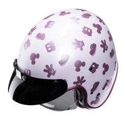 HJC V31 Disney Mickey Mouse Helmet – Pink 20 HJC V31 Disney Mickey Mouse Helmet – Pink -Motorcycle Riding Equipment HJC V31 Disney Mickey Mouse Motorcycle Helmet Pink 4