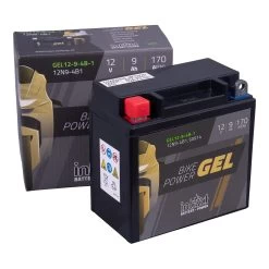 Intact 12N9-4B1 Gel Battery -Motorcycle Riding Equipment Intact 12N9 4B1 50914 Gel Motorcycle Battery 2