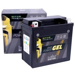 Intact ITX14-BS Gel Battery -Motorcycle Riding Equipment Intact ITX14 BS 51214 Gel Motorbike Battery IGYTX14BS 2