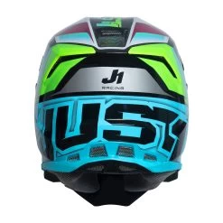 Just1 J22 Frenetik Helmet – Neon Lime/Black -Motorcycle Riding Equipment Just1 J22 Frenetik Motocross Helmet Neon Lime Black 4