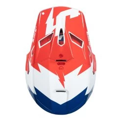 Just1 J22 Revolt Helmet – Red/Blue/White -Motorcycle Riding Equipment Just1 J22 Revolt Motocross Helmet Red Blue White 5