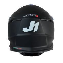Just1 J39 Plain Helmet – Matt Black -Motorcycle Riding Equipment Just1 J39 Plain Motocross Helmet Matt Black 3