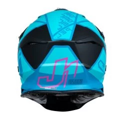 Just1 J39 Thruster Helmet – Petrol/Blue/Fuxia/Black -Motorcycle Riding Equipment Just1 J39 Thruster Motocross Helmet Petrol Blue Fuxia Black 4