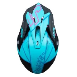 Just1 J39 Thruster Helmet – Petrol/Blue/Fuxia/Black -Motorcycle Riding Equipment Just1 J39 Thruster Motocross Helmet Petrol Blue Fuxia Black 5