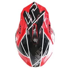 Just1 J39 Thruster Helmet – Red/Black/White -Motorcycle Riding Equipment Just1 J39 Thruster Motocross Helmet Red Black White 5