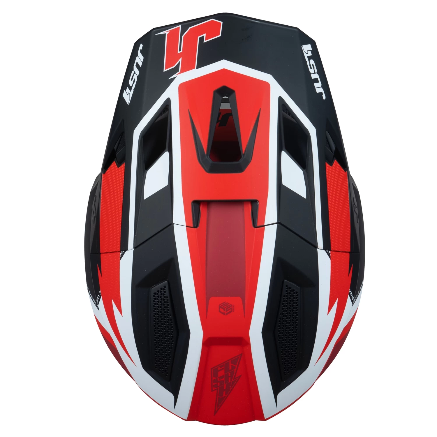 Just1 J40 Flash Helmet – Red/White/Black 7 Just1 J40 Flash Helmet – Red/White/Black - Image 5