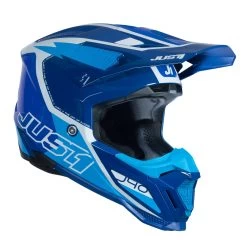 Just1 J40 Flash Helmet – White/Blue 9 Just1 J40 Flash Helmet – White/Blue -Motorcycle Riding Equipment Just1 J40 Flash Motocross Helmet White Blue 2