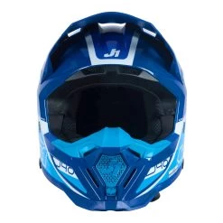 Just1 J40 Flash Helmet – White/Blue 10 Just1 J40 Flash Helmet – White/Blue -Motorcycle Riding Equipment Just1 J40 Flash Motocross Helmet White Blue 3