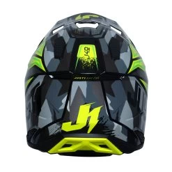 Just1 J40 Shooter Helmet – Camo/Yellow/Black -Motorcycle Riding Equipment Just1 J40 Shooter Motocross Helmet Camo Yellow Black 4