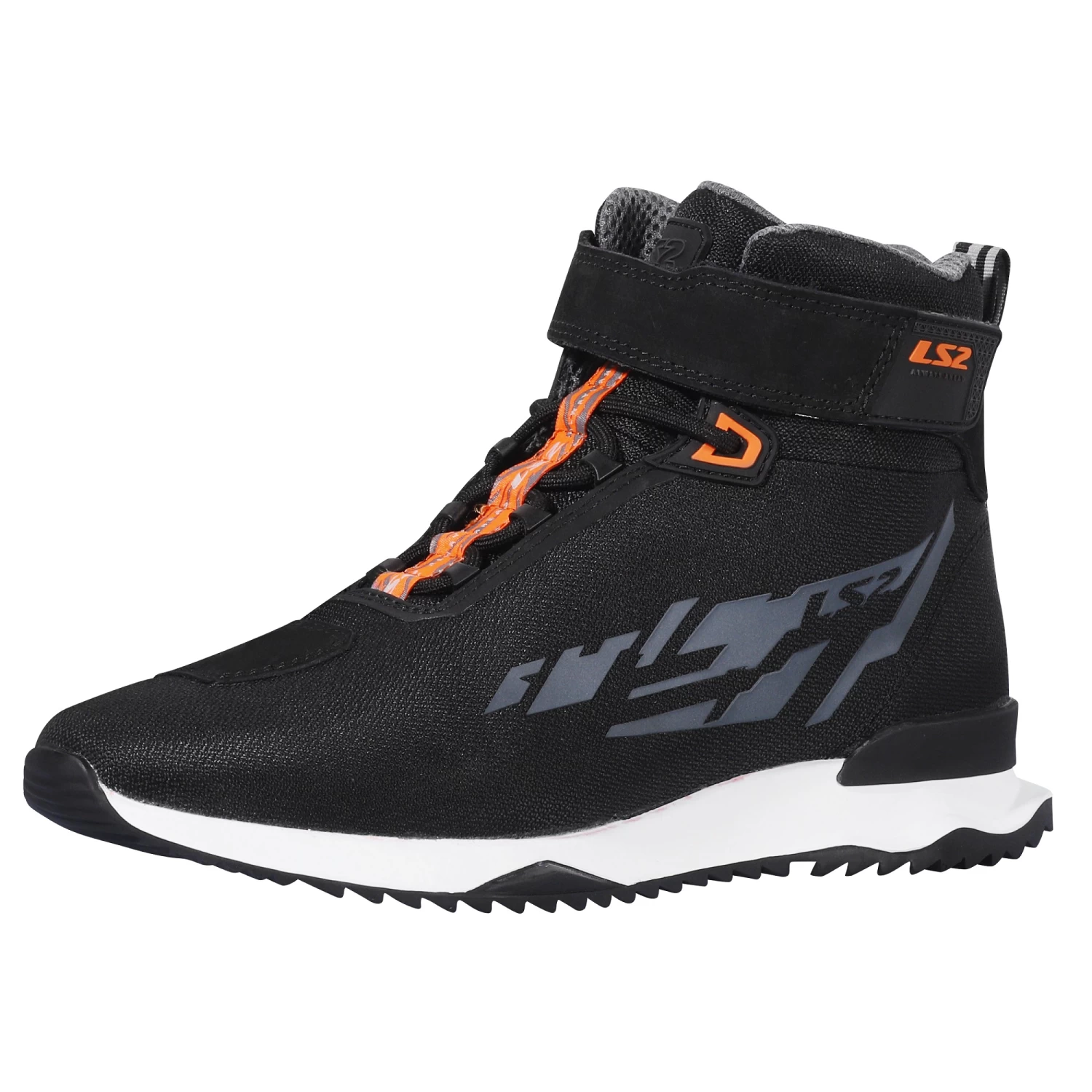 LS2 Acrux Boots – Black/Orange 4 LS2 Acrux Boots – Black/Orange - Image 2