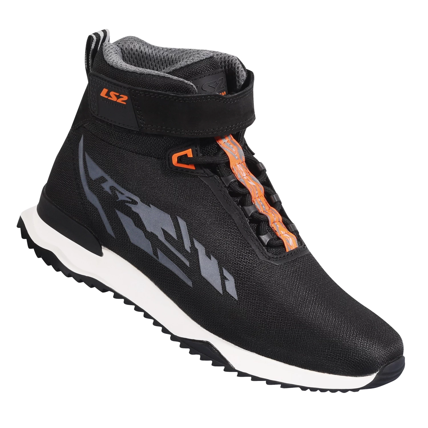 LS2 Acrux Boots – Black/Orange 8 LS2 Acrux Boots – Black/Orange - Image 6