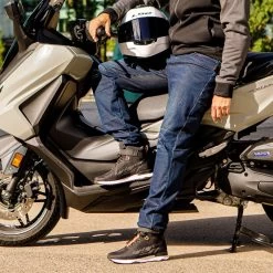 LS2 Acrux Boots – Black/Orange 34 LS2 Acrux Boots – Black/Orange -Motorcycle Riding Equipment LS2 Acrux Motorcycle Boots Black Orange Lifestyle 3