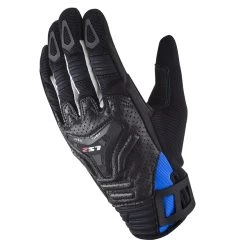 LS2 All Terrain Gloves – Black/Blue