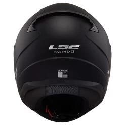 LS2 FF353 Rapid II Plain Helmet – Matt Black -Motorcycle Riding Equipment LS2 FF353 Rapid II Plain Motorcycle Helmet Matt Black 5
