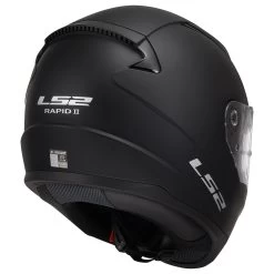LS2 FF353 Rapid II Plain Helmet – Matt Black -Motorcycle Riding Equipment LS2 FF353 Rapid II Plain Motorcycle Helmet Matt Black 6
