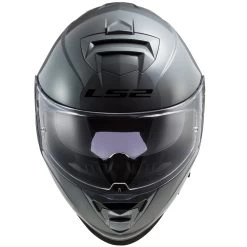 LS2 FF800 Storm II Plain Helmet – Nardo Grey -Motorcycle Riding Equipment LS2 FF800 Storm Plain Motorcycle Helmet Nardo Grey 5