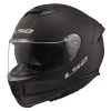 LS2 FF808 Stream II Plain Helmet – Matt Black -Motorcycle Riding Equipment LS2 FF808 Stream II Plain Motorcycle Helmet Matt Black 1