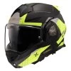 LS2 FF901 Advant X Oblivion Helmet – Black/Yellow -Motorcycle Riding Equipment LS2 FF901 Advant X Oblivion Motorcycle Helmet Black Yellow 1