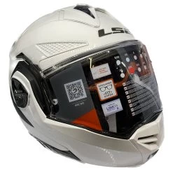 LS2 FF901 Advant X Plain Helmet – White 20 LS2 FF901 Advant X Plain Helmet – White -Motorcycle Riding Equipment LS2 FF901 Advant X Plain Motorcycle Helmet White 6
