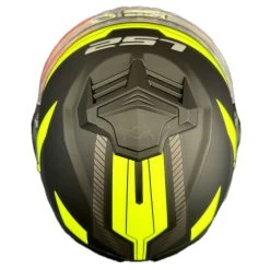 LS2 FF906 Advant Revo Helmet – Black/Yellow -Motorcycle Riding Equipment LS2 FF906 Advant Revo Motorcycle Helmet Yellow 11