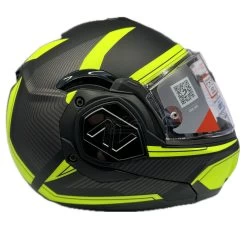 LS2 FF906 Advant Revo Helmet – Black/Yellow -Motorcycle Riding Equipment LS2 FF906 Advant Revo Motorcycle Helmet Yellow 6