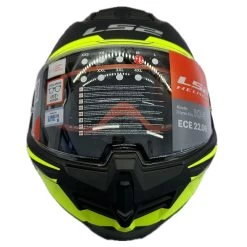 LS2 FF906 Advant Revo Helmet – Black/Yellow -Motorcycle Riding Equipment LS2 FF906 Advant Revo Motorcycle Helmet Yellow 8