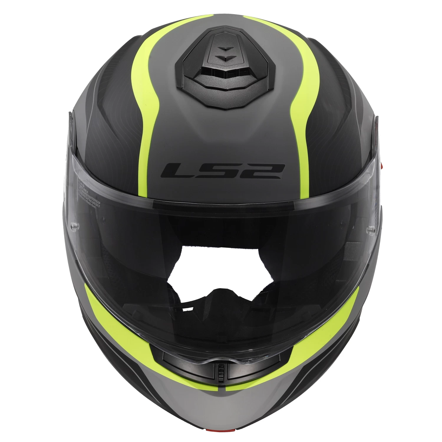 LS2 FF908 Strobe II Monza Helmet – Black/Yellow 13 LS2 FF908 Strobe II Monza Helmet – Black/Yellow - Image 11