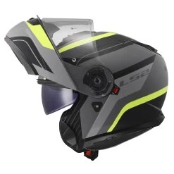 LS2 FF908 Strobe II Monza Helmet – Black/Yellow 17 LS2 FF908 Strobe II Monza Helmet – Black/Yellow -Motorcycle Riding Equipment LS2 FF908 Stobe II Monza Motorcycle Helmet 4