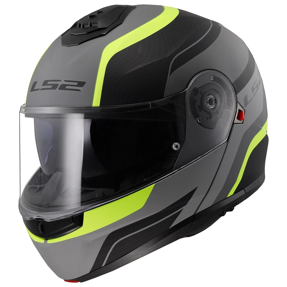 LS2 FF908 Strobe II Monza Helmet – Black/Yellow 3 LS2 FF908 Strobe II Monza Helmet – Black/Yellow