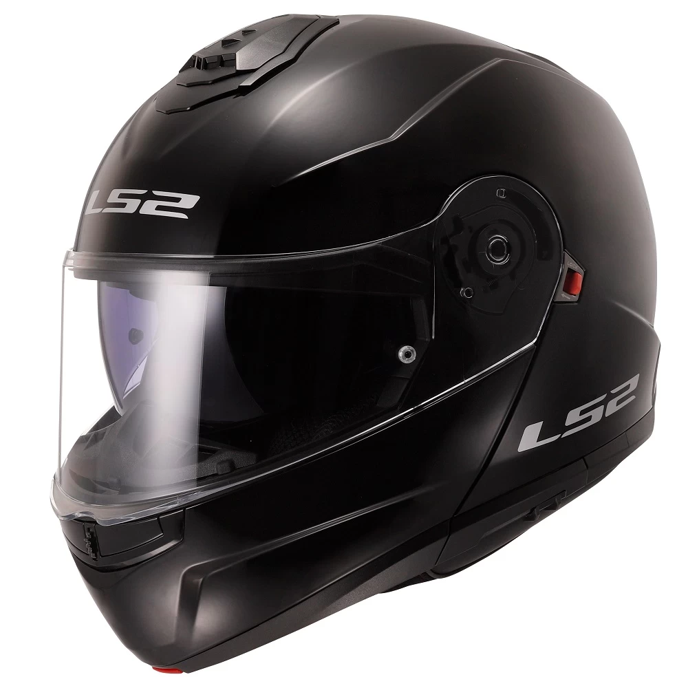 LS2 FF908 Strobe II Plain Helmet – Black 3 LS2 FF908 Strobe II Plain Helmet – Black