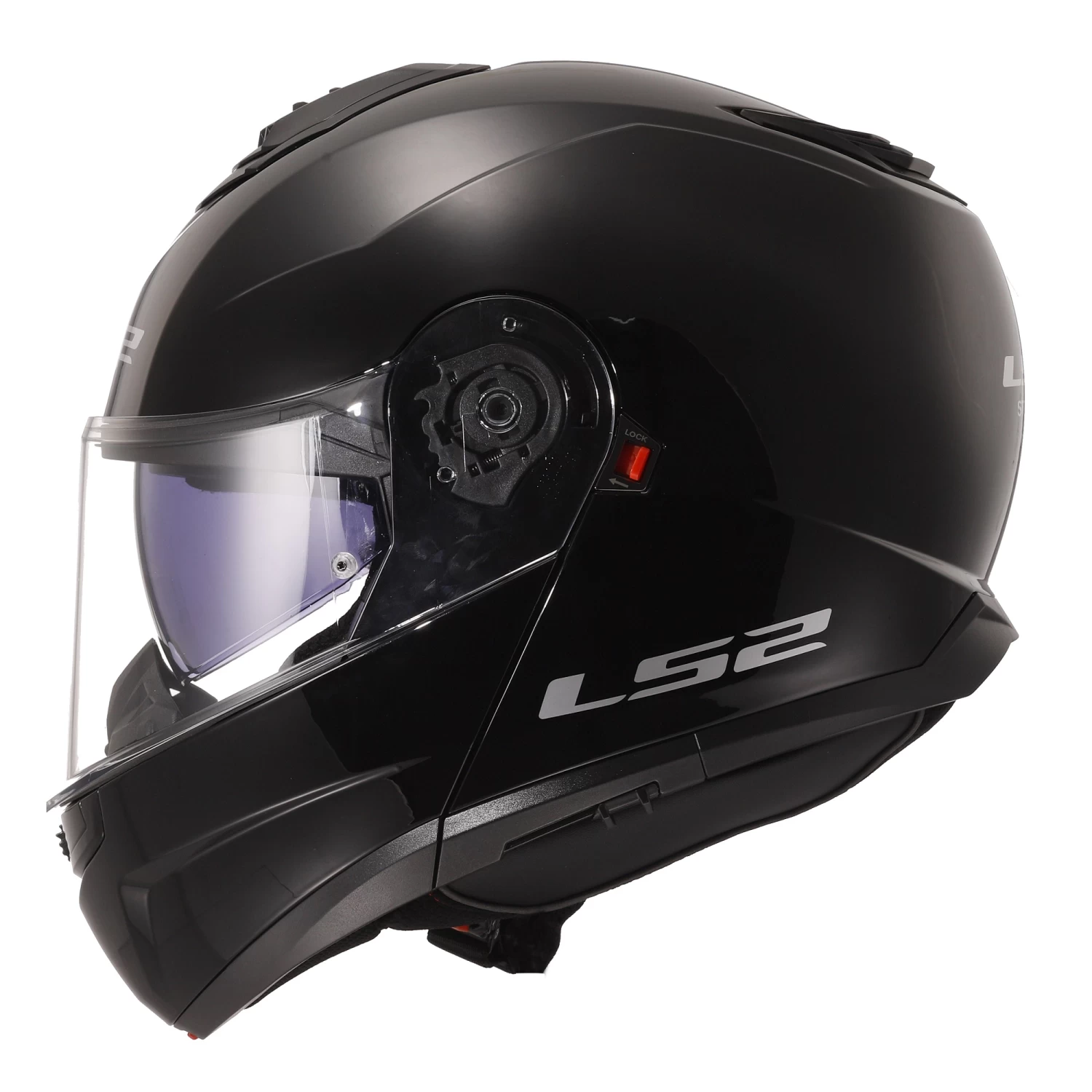 LS2 FF908 Strobe II Plain Helmet – Black 5 LS2 FF908 Strobe II Plain Helmet – Black - Image 3