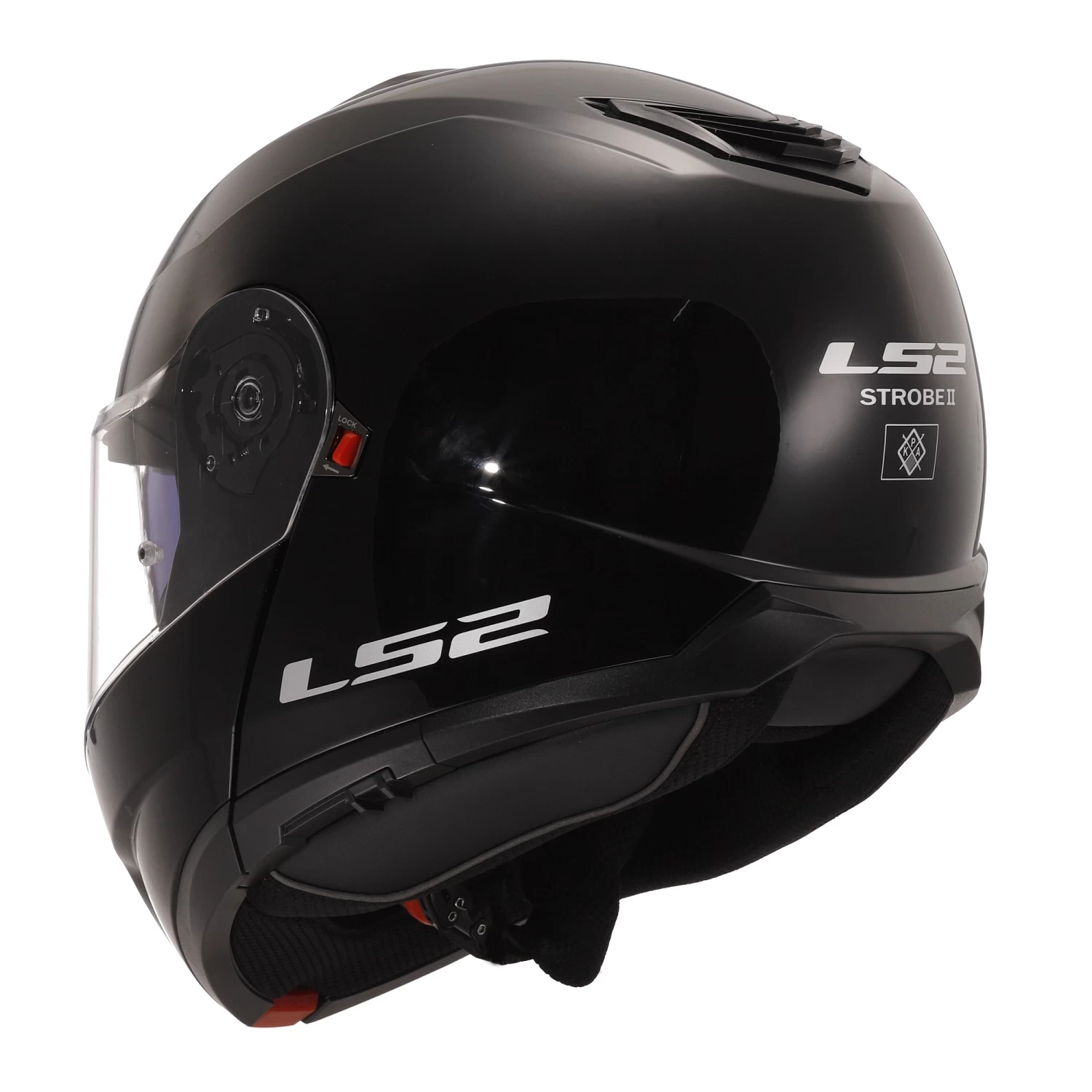 LS2 FF908 Strobe II Plain Helmet – Black 7 LS2 FF908 Strobe II Plain Helmet – Black - Image 5