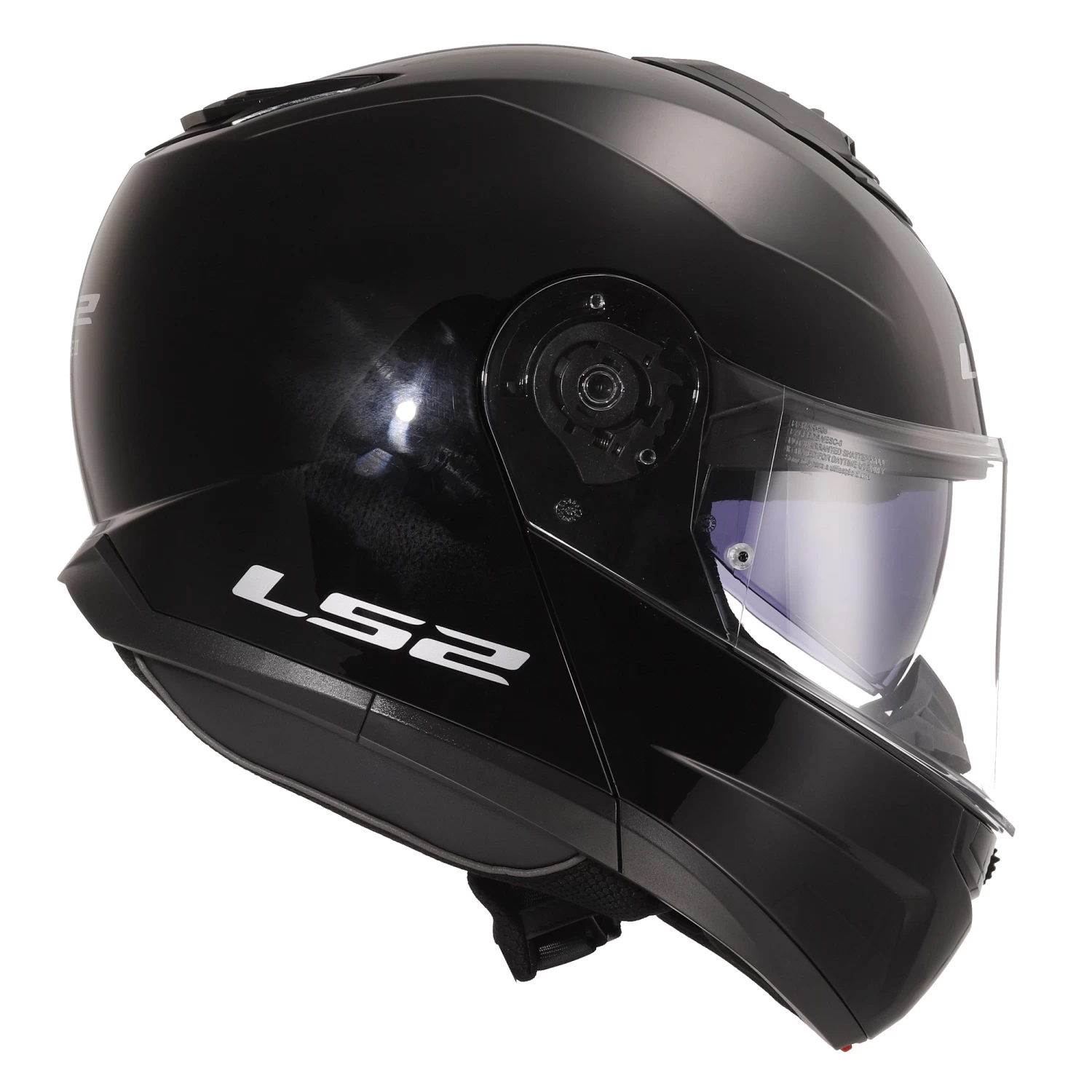 LS2 FF908 Strobe II Plain Helmet – Black 11 LS2 FF908 Strobe II Plain Helmet – Black - Image 9