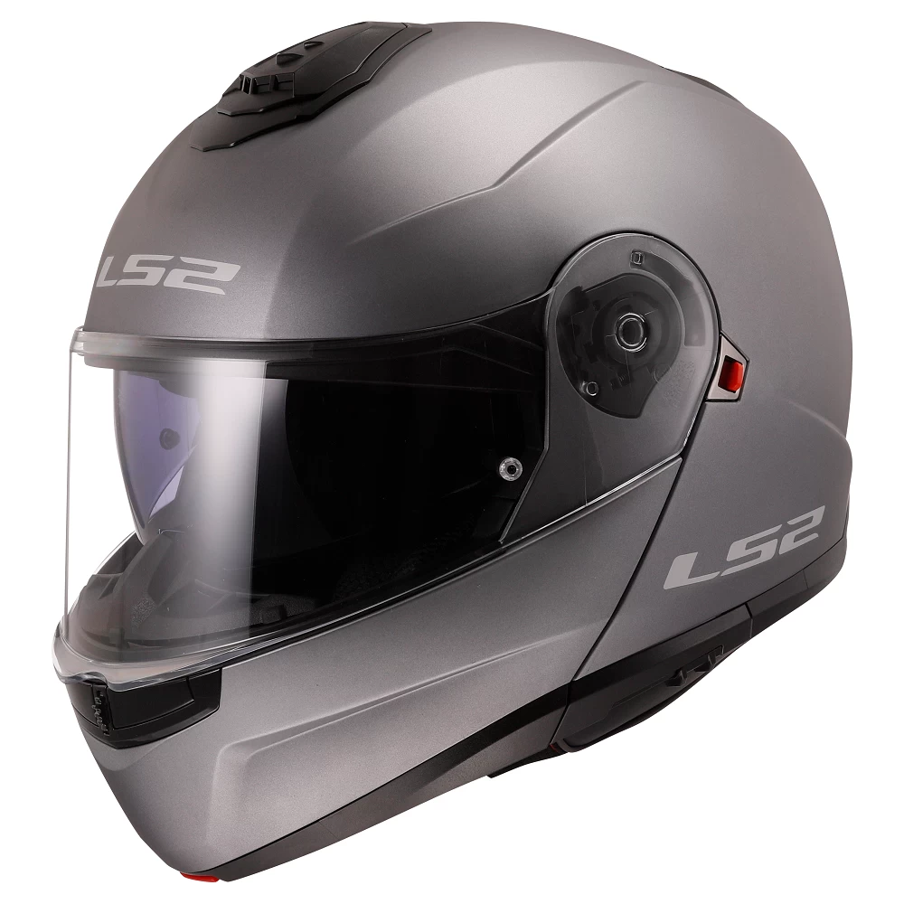 LS2 FF908 Strobe II Plain Helmet – Matt Titanium 3 LS2 FF908 Strobe II Plain Helmet – Matt Titanium