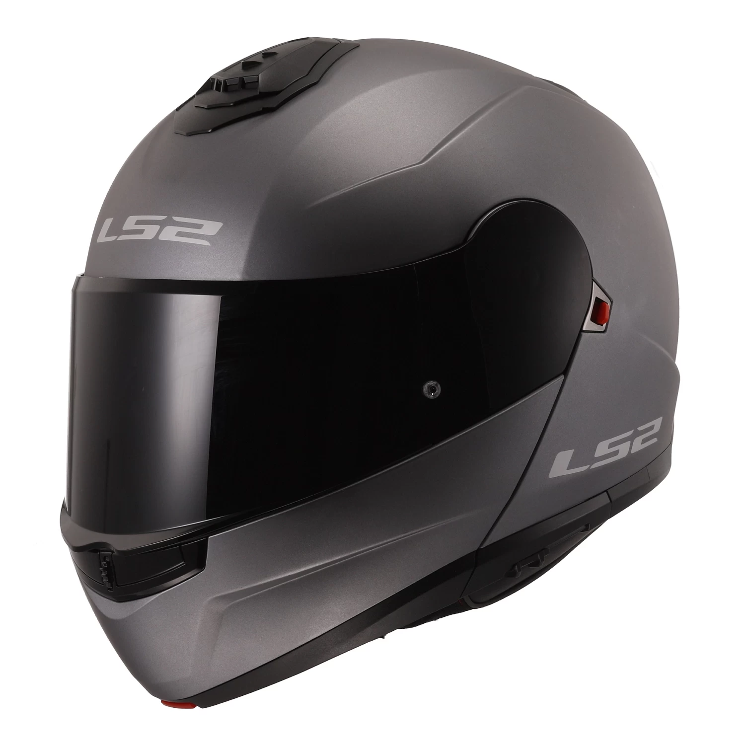 LS2 FF908 Strobe II Plain Helmet – Matt Titanium 5 LS2 FF908 Strobe II Plain Helmet – Matt Titanium - Image 3